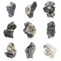 Pièce de Collection Sphalérite et Pyrite