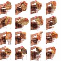 Cristaux de pierre de vanadinite