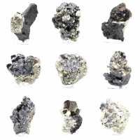 Pièce de Collection Sphalérite et Pyrite