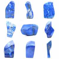 Ornement Minéral Lapis-Lazuli Afghanistan Bleu Profond Ornement Minéral Lapis-Lazuli Afghanistan Bleu Profond
