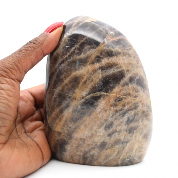 Microcline noire naturelle