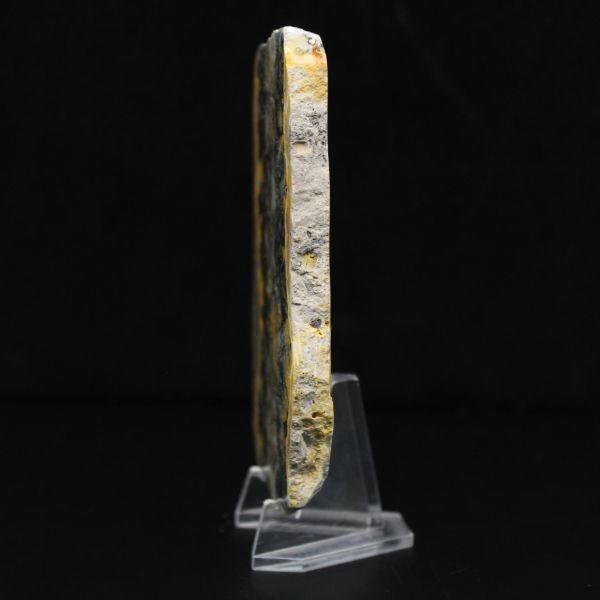 Plaque fine de Jaspe Bumblebee poli