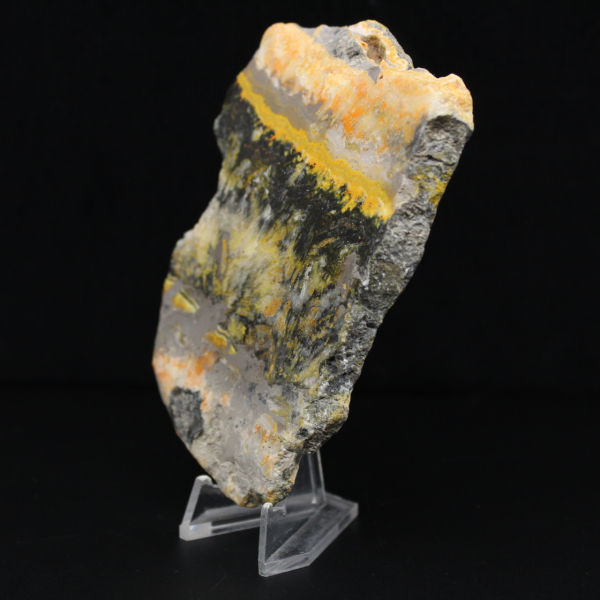 Plaque décorative de Jaspe Bumblebee - 130g