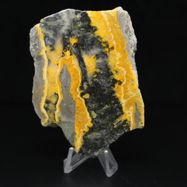 Spécimen poli de Jaspe Bumblebee - 105g