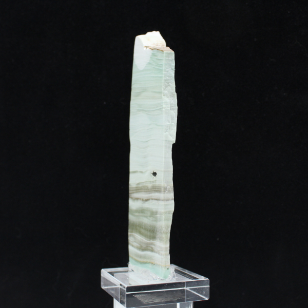 Pierre d’Aragonite verte idéale pour collection