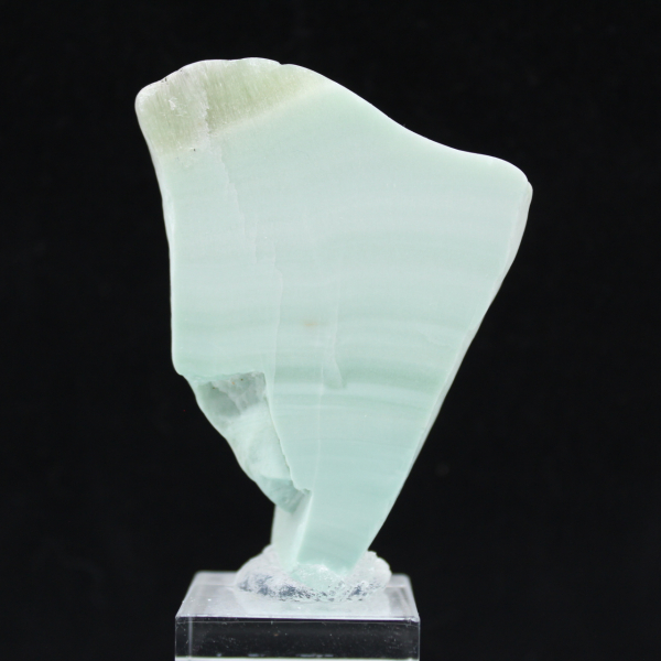 Tranche d’Aragonite verte naturelle pour décoration