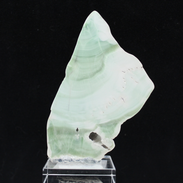 Tranche d’Aragonite verte naturelle pour décoration