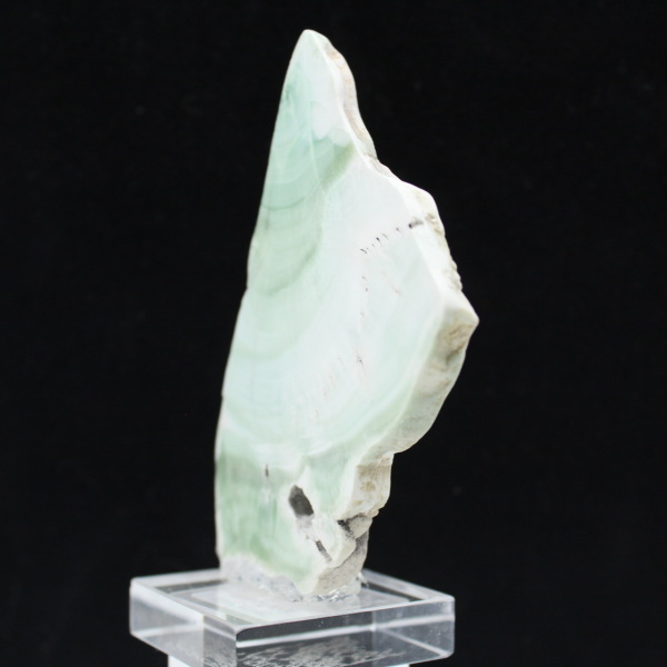 Tranche d’Aragonite verte naturelle pour décoration