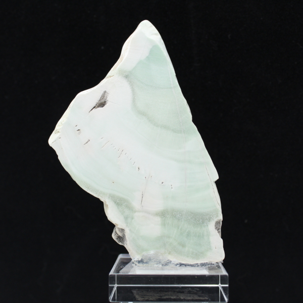 Tranche d’Aragonite verte naturelle pour décoration