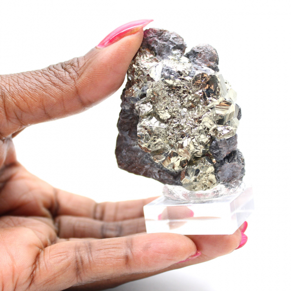 Pierre Décorative Sphalérite Pyrite