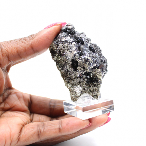 Pièce de Collection Sphalérite et Pyrite