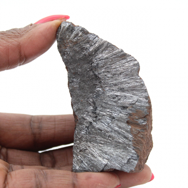 Petit Spécimen Pyrolusite, Cristallisation Maroc