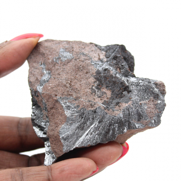 Cristaux de Pyrolusite sur Matrice, Spécimen Esthétisme