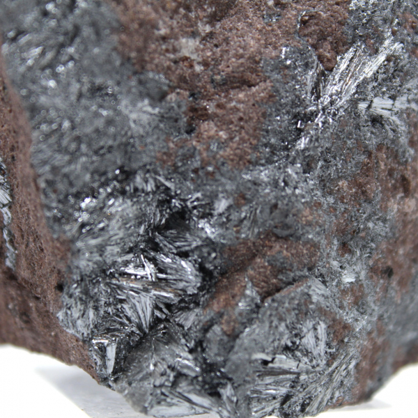 Spécimen de Pyrolusite Décoration et Science Minérale