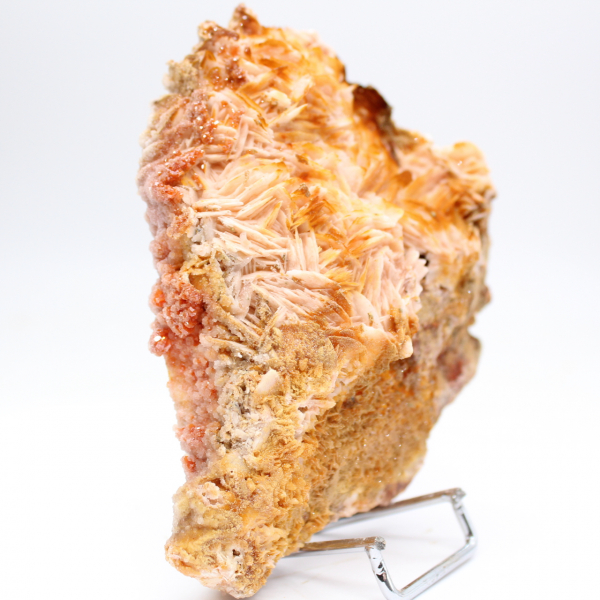 Cristaux de barytine orange du Maroc pour amateurs