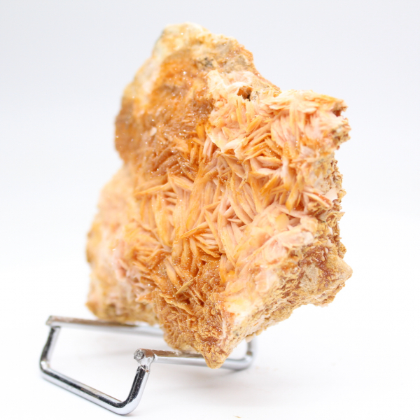 Cristaux de barytine orange marocaine de collection