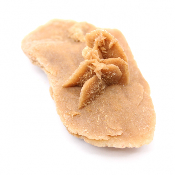 Spécimen de Rose des sables marocaine : géométrie du désert