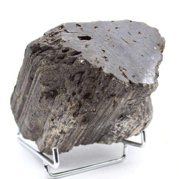 Grande Tourmaline Noire de Madagascar - Minéral Authentique