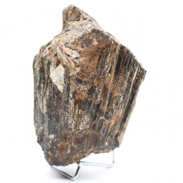 Cristal de Tourmaline Noire Brute - Origine Madagascar