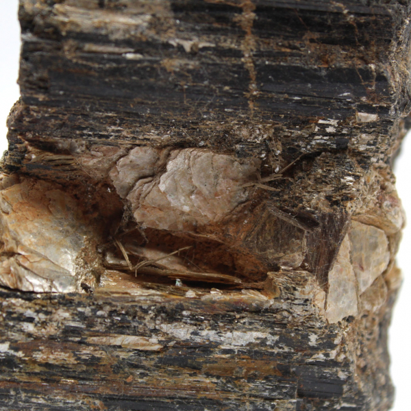 Spécimen Minéralogique - Tourmaline Noire Brute Madagascar