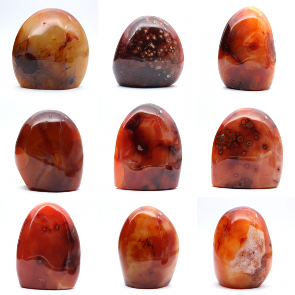 Cornaline Polie Petite Pièce - Spécimen Minéral de Décoration (Madagascar)