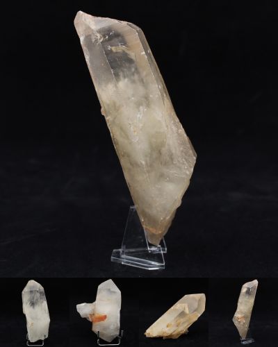 Prismes de quartz brut Madagascar collection janvier 2023