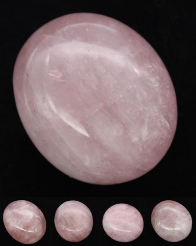 Galets de quartz rose Madagascar collection février 2023