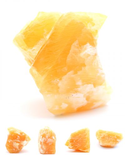 Calcite orange Mexique collection octobre 2023