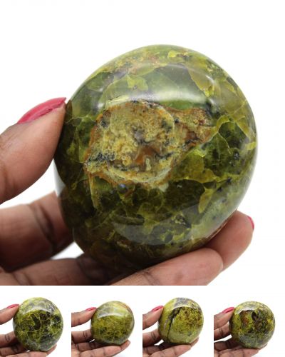 Galets d'opale verte Madagascar collection octobre 2023