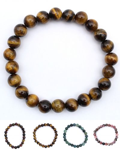Bracelets perles de 8 mm Afrique du sud collection mars 2024