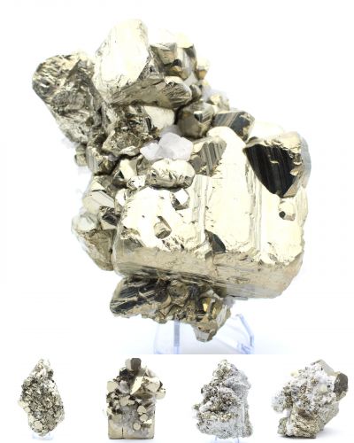 Pyrite roche Pérou collection décembre 2024