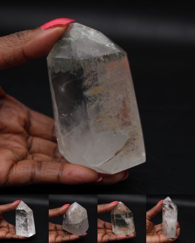 Quartz inclusion Madagascar collection août 2024