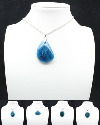 Pendentif Apatite Madagascar collection janvier 2026