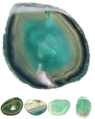 Agate verte Brésil collection mars 2026