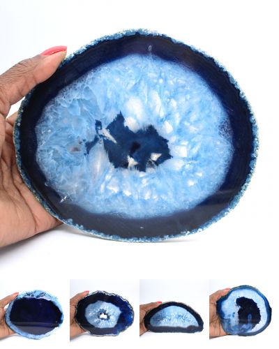 Agate bleue Brésil collection janvier 2026