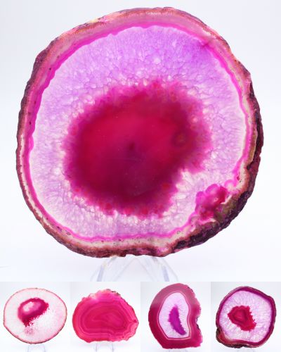 Agate colorée Brésil collection février 2026