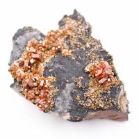 Cristaux de vanadinite sur gangue