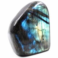 Pierre de Labradorite bleue Forme libre Bloc à poser Pierre de protection en lithothérapie