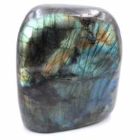 Pierre de Labradorite forme libre d'ornement