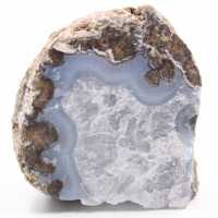 Morceau d'agate coconut du Mexique