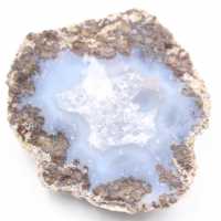 Morceau d'agate coconut du Mexique