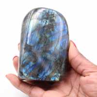 Bloc de pierre de labradorite