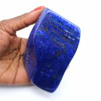 Forme libre en Lapis-lazuli