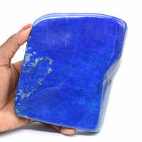 Grand bloc polie en Lapis-lazuli