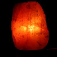 Bloc lampe de sel rose