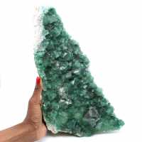 Fluorite verte de Madagascar de près de 4 kilo