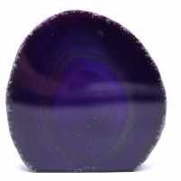 Pierre d'agate violette du Brésil