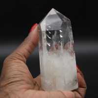Prisme de cristal de roche d'ornement