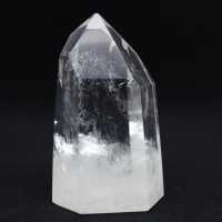 Prisme de cristal de roche ornementale