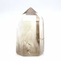 Prisme en Quartz fumé naturel